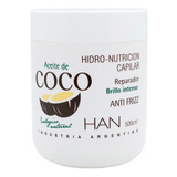 Han Aceite Coco Mascara Reparadora Nutrición 500ml Local