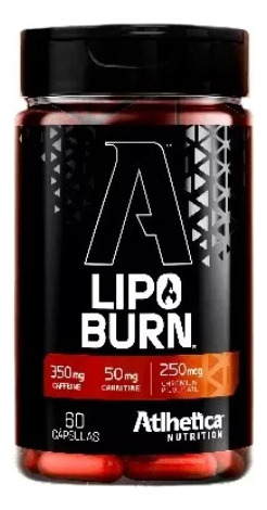 Lipo Burn Hd 60 Caps Cafeina Carnitina Cromo Termogênico