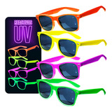 Anteojos De Sol Fluo X 10 Lentes Fluor Cotillon Carioca