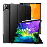 Funda Protector Smart Tpu Para iPad 11 2022 Gen 4 + Vidrio