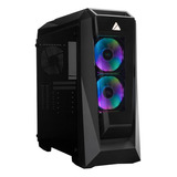 Gabinete Pc Gamer Azza 410b Vidrio Templado Rgb Fan Mid Atx