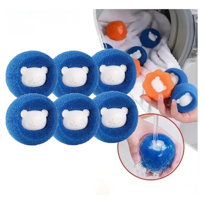 Bolas Atrapa Pelusa Para Lavadora Reutilizables X6 | Envío gratis