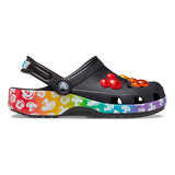 Sandalia Crocs Classic Disney Rainbow Clog Kids