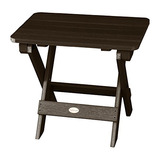 Mesa Lateral Plegable Adirondack, Roble Envejecido