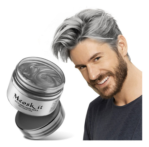 Mcoskit Cera De Color Para El Cabello Para Hombres Y Mujeres