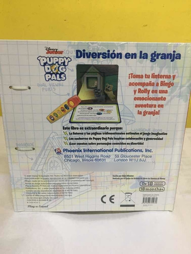 Libro Disney Junior Puppy Dog Pals Diversión En La Granja