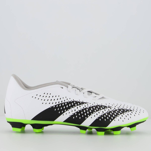 Chuteira adidas Predator Accuracy 23.4 Campo Branca E Verde