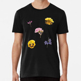 Remera Flores Prensadas, Flores Secas, Cottagecore Algodon P