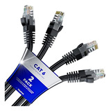 Cable De Ethernet Maximm Cat 6, 250 Pies, (paquete De 2)