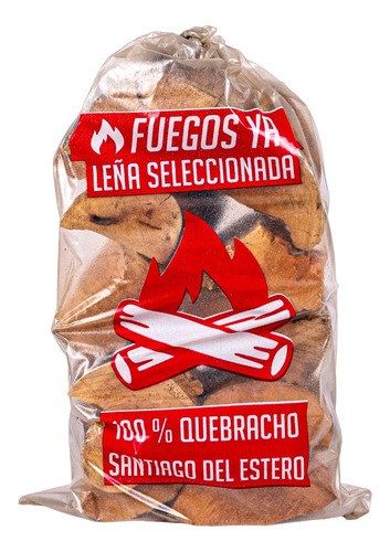 Leña Especial Quebracho Blanco X10kg Caba Y Zona Norte