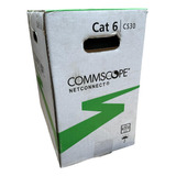 Cabo De Rede Cat6 Caixa 305m Cinza Lszh Commscope Netconnect