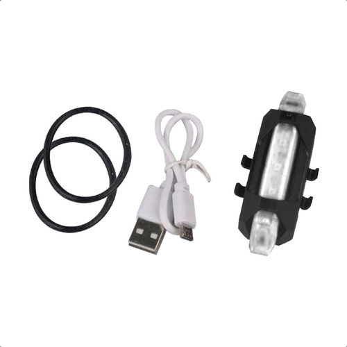 Luz Led Bicicleta Recargable Usb Delantera Trasera Potente