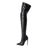 Botas Altas Para Mujer Con Tacón Alto Hasta La Rodilla, Sexy