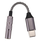 Cable Adaptador De Audio Dac De Chip Digital -c A 3.5 Bits D
