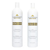 La Puissance Kit Keratina Shampoo Tratamiento 1l Anti Frizz