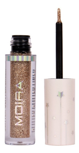 Delineador Líquido Moira Cosmetics Con Glitter