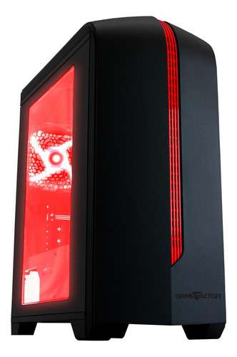 Gabinete Gamer Game Factor Csg500 Micro Atx 2 Ventiladores U