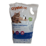 Piedras Sanitarias Silica Crystalcat Para Gatos Pack X3
