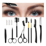 Kit Cuchillas Depilador Cejas Vello Facial Estetica 