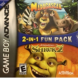 Shrek 2 / Madagascar Juego Para Gameboy Advance