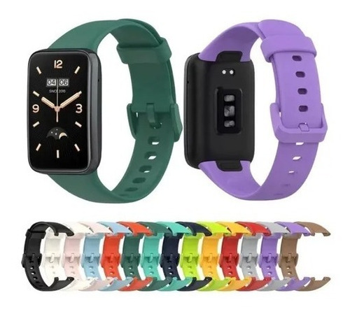 Pulseira Silicone Colorida Sport Para Xiaomi Mi Band 7 Pro