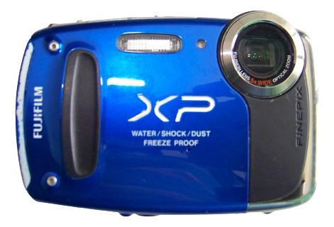  Fujifilm Finepix Xp50 Compacta Color  Azul