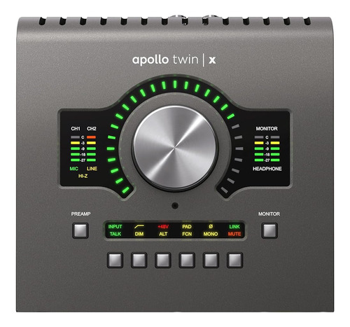 Interfaz De Audio Universal Audio Apollo Twin X Duo Usb Heri