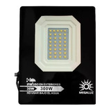 10 Reflectores Led 30w Led Alta Potencia Exterior Slim 