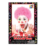 Peluca Payaso - Rosa