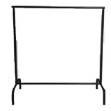 Organizador De Ropa Rack Burro Metálico 1 Nivel 100x120 Cm