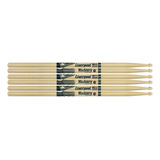 Baqueta De Bateria Liverpool American Hickory 7a 3 Pares