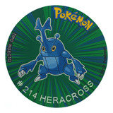 Mousepad De Tazo Pokemon Modelo #214 Heracross