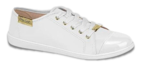 Tênis Moleca 5605.412 Branco Casual