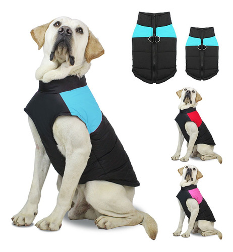 Parka Mascota Ropa Para Perros Chaleco Impermeable Invierno