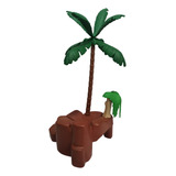 Playmobil Palmera 28cm Arbol Egipcios Planta Palmeras 