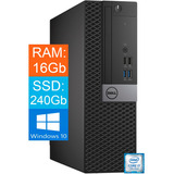 Desktop Dell Core I7 7 Geração 16gb Ddr4 Ssd 240gb