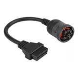 Adaptador Obdii 16 Pin A 9 Pin J1939 Deutsch Cummins Obd2