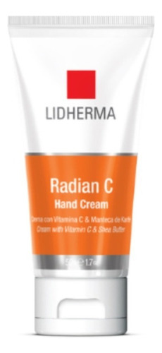 Radian C Hand Cream Vitamin C Manteca De Karite Lidherma 50g