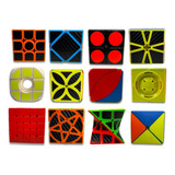 Colección Cubos De Rubik Modelos Mixtos Mayoreo 12 Uds