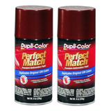 Paq. 2 Pintura En Spray Color Toreador Oscuro Metalico