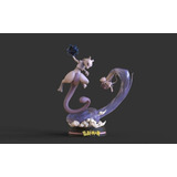 Archivo Stl Impresión 3d - Pokemon - Mew And Mewtoo Diorama
