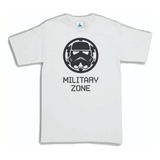 Playera Star Wars Clone Trooper Military Zone 1 Hombre Mujer