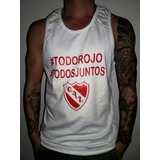 Musculosa Independiente #todorojo