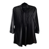 Camisa Vestido Paula Cahen D'anvers - Talle 1 - Color Negro