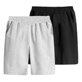 Voiceptt 2pcs Pantalones Cortos De Algodón Para Hombres,