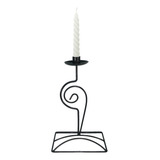 Centro Mesa Com 1 Vela 32 Cm Decoração Candelabro Castiçal