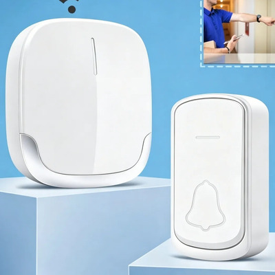 Timbre De Puerta Inalámbrico Impermeable White | Envío gratis