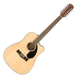 Guitarra Electroacústica Fender Cd-60sce 12 Cuo