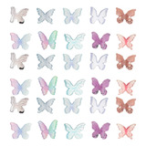 Acessórios Para Unhas Decor Butterfly 40 Unidades