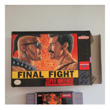 Final Fight Super Nintendo Snes Na Caixa Original